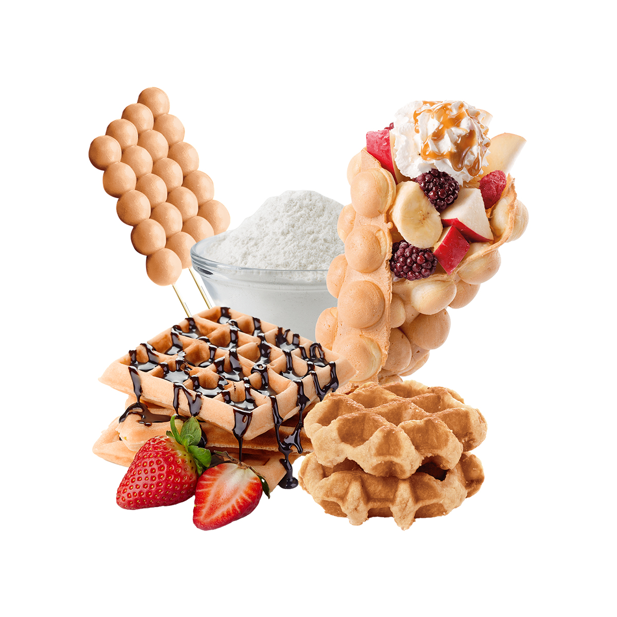 Fine Waffles Mix Fertigmischung