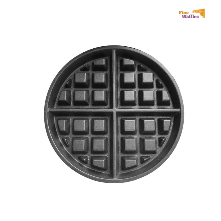Fine Waffles Round Tauschplatte 1 Paar